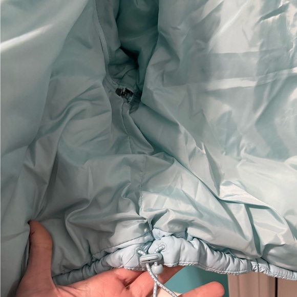 Hollister Gilly Hicks Convertible Multiway Sky Blue Puffer Jacket - Size Small - Picture 12 of 15